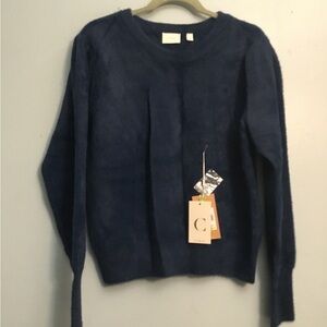 Cyrus Women's Sweater in Navy Blue